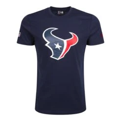 New Era Herren T-Shirt NFL Houston Texans Logo Navy
