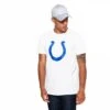 New Era Herren T-Shirt NFL Indianapolis Colts Logo Weiß