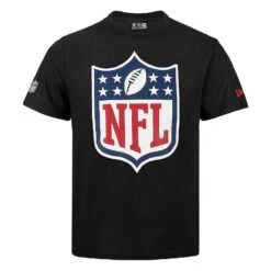 New Era Herren T-Shirt NFL Logo Schwarz
