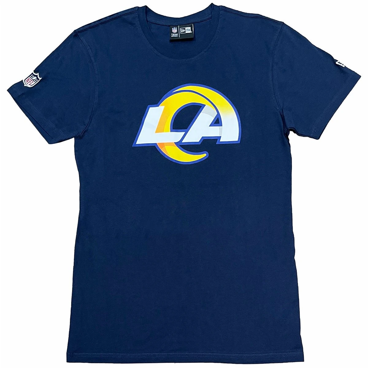 New Era Herren T-Shirt NFL Los Angeles Rams Logo Navy 1 New Era Herren T-Shirt NFL Los Angeles Rams Logo Navy