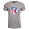 New Era Herren T-Shirt NFL Shield Logo Grau