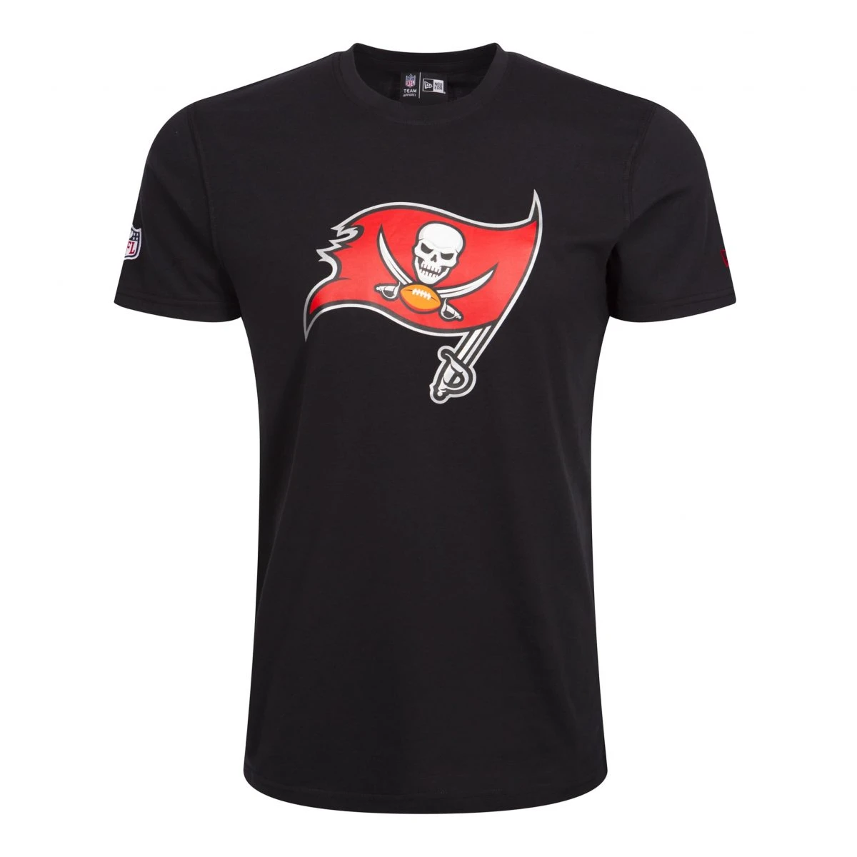 New Era Herren T-Shirt NFL Tampa Bay Buccaneers Logo Schwarz 1 New Era Herren T-Shirt NFL Tampa Bay Buccaneers Logo Schwarz