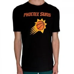 New Era Herren T-Shirt Phoenix Suns Logo Black
