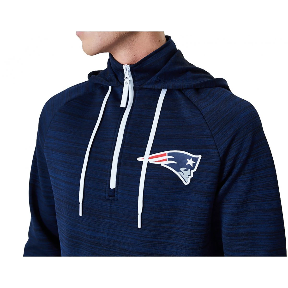 New Era Hoodie Engineered Raglan New England Patriots Navy 3 New Era Hoodie Engineered Raglan New England Patriots Navy – Bild 3