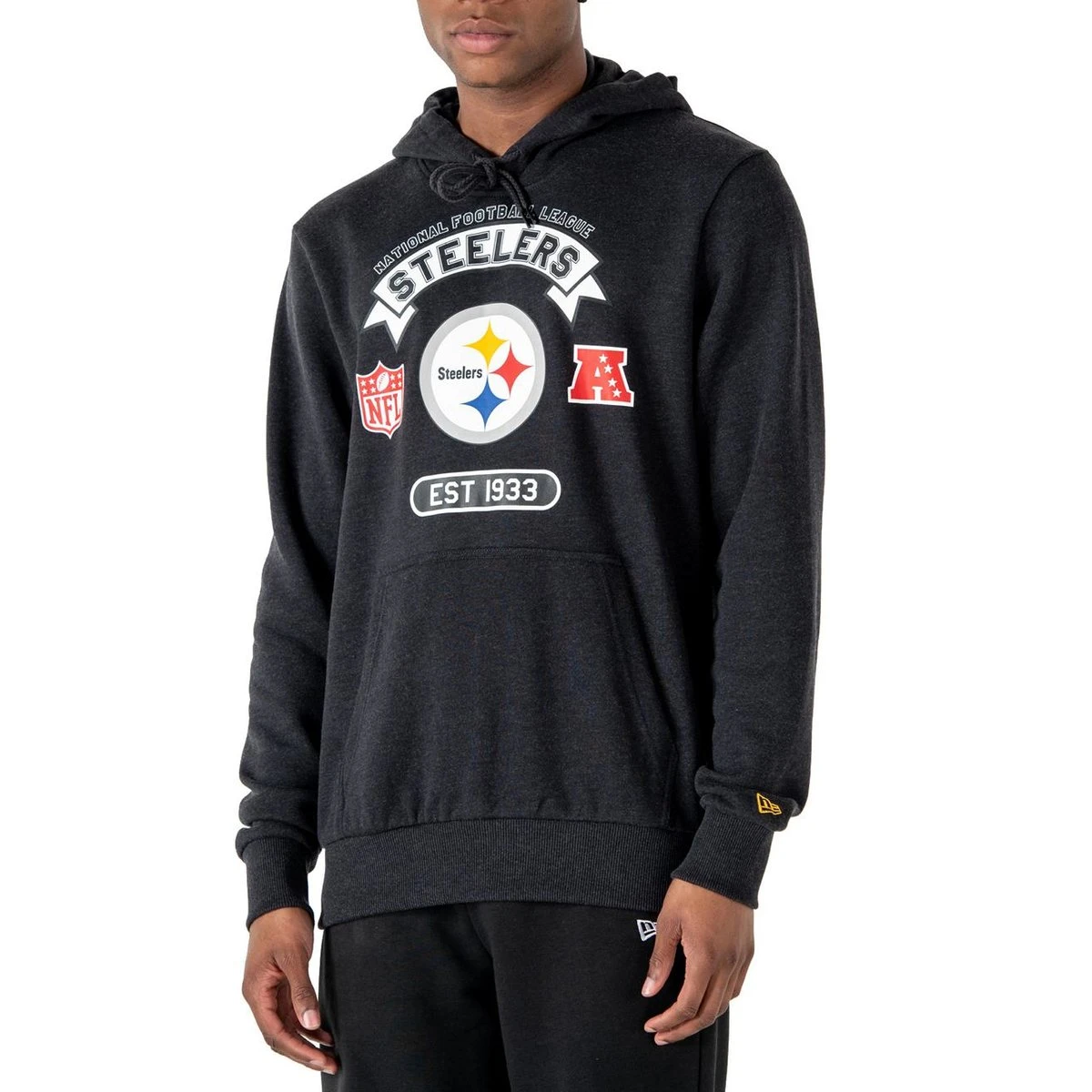 New Era Hoodie Graphic Pittsburgh Steelers Schwarz 1 New Era Hoodie Graphic Pittsburgh Steelers Schwarz