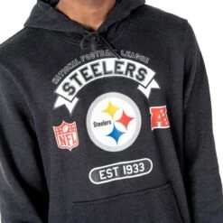 New Era Hoodie Graphic Pittsburgh Steelers Schwarz 5 New Era Hoodie Graphic Pittsburgh Steelers Schwarz -Sportausrüstung new era hoodie graphic pittsburgh steelers schwarz 121953253