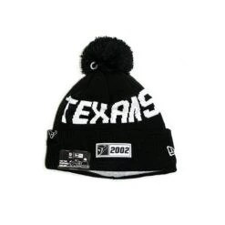 New Era Knit Beanie Onfield 2019 Road Houston Texans Schwarz