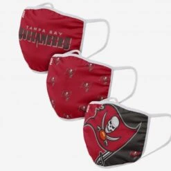 NFL Tampa Bay Buccaneers 3er-Pack Gesichtsmasken