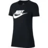 Nike Damen Sportswear Essential T-Shirt Black/white