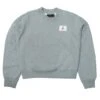 Nike Damen Sweater Fleece Top Dk Grey Heather