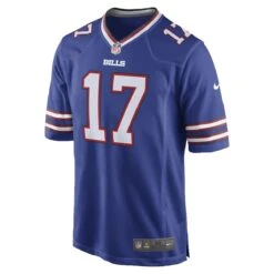 Nike Game Jersey Buffalo Bills Josh Allen 17 Blau