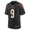 Nike Game Jersey Cincinnati Bengals Joe Burrow 9 Black