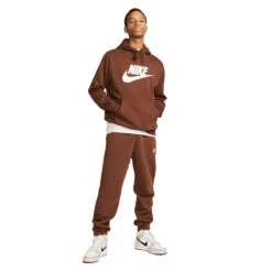 Nike Herren Hoodie Club Fleece Cacao Wow/cacao Wow/white -Sportausrüstung nike herren hoodie club fleece cacao wow cacao wow white6