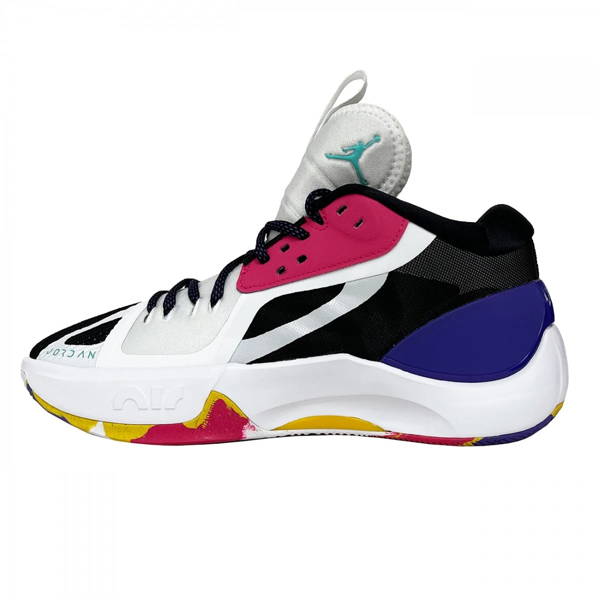 Nike Herren Sneaker Jordan Zoom Separate White/washed Teal-black 2 Nike Herren Sneaker Jordan Zoom Separate White/washed Teal-black – Bild 2