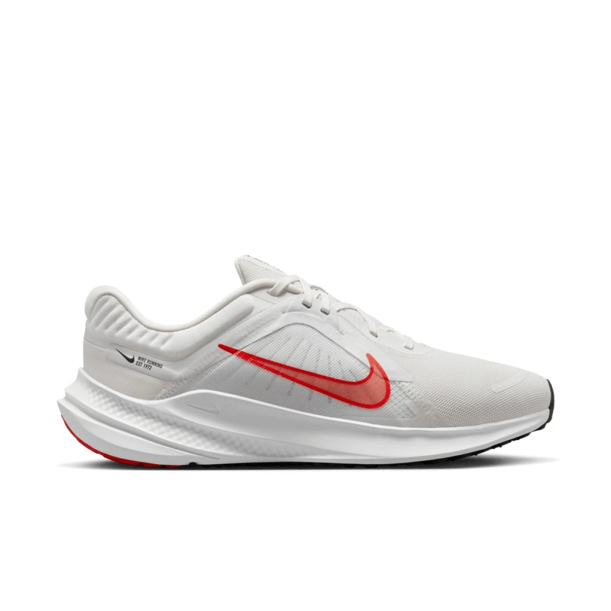 Nike Herren Sneaker Nike Quest 5 Platinum Tint/lt Crimson White-black 2 Nike Herren Sneaker Nike Quest 5 Platinum Tint/lt Crimson White-black – Bild 2