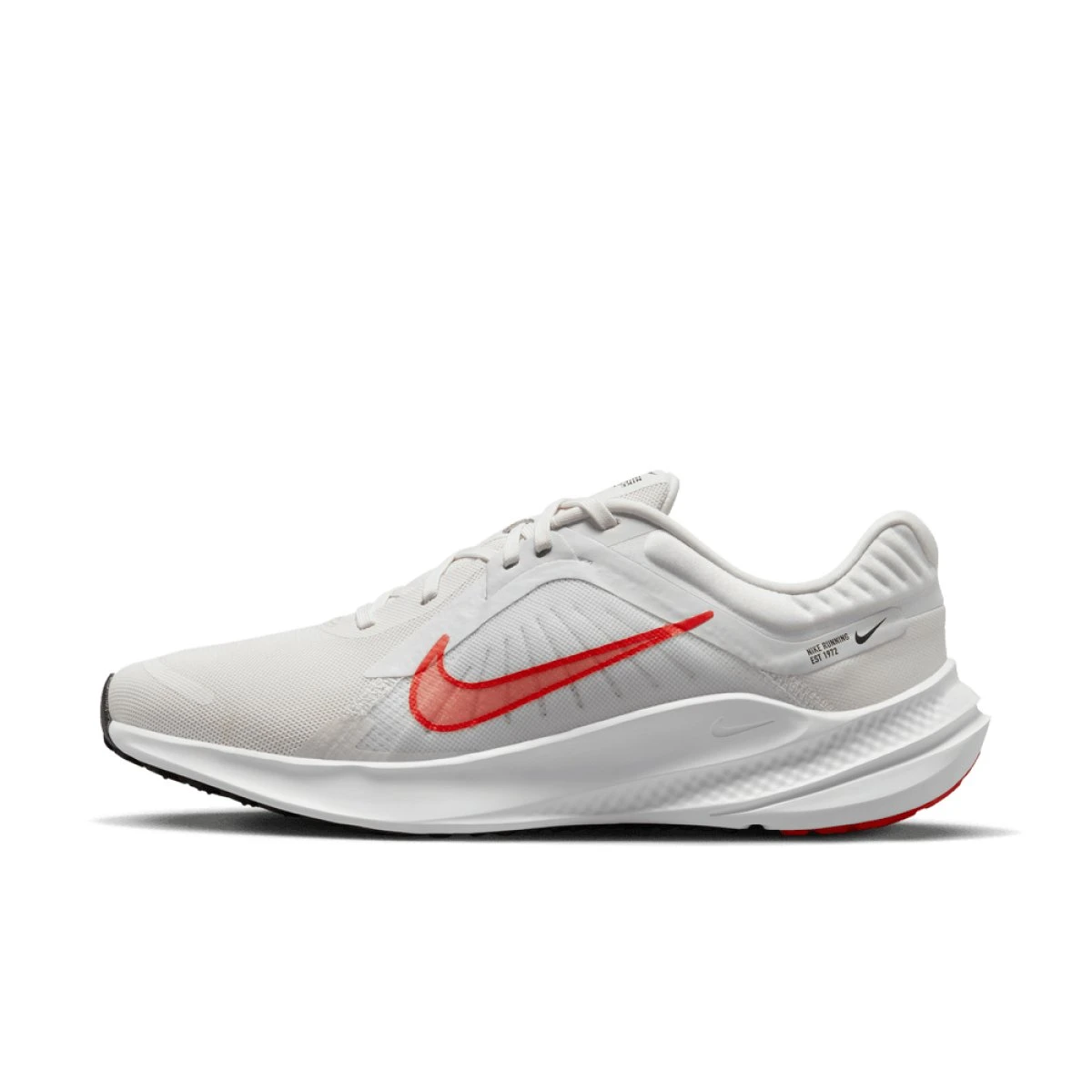 Nike Herren Sneaker Nike Quest 5 Platinum Tint/lt Crimson White-black 4 Nike Herren Sneaker Nike Quest 5 Platinum Tint/lt Crimson White-black – Bild 4
