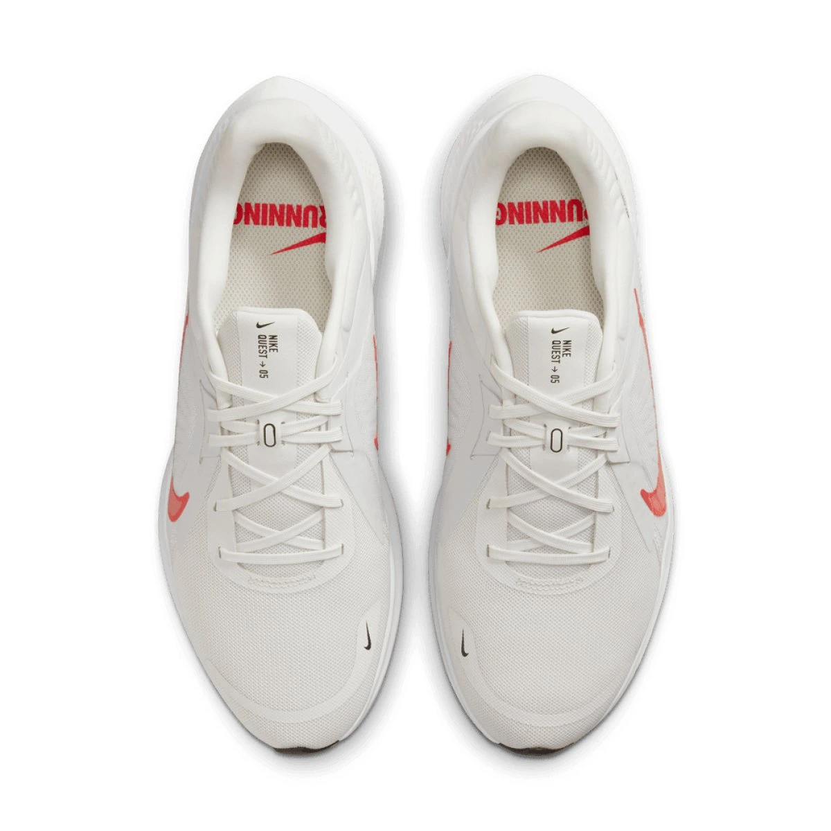 Nike Herren Sneaker Nike Quest 5 Platinum Tint/lt Crimson White-black 6 Nike Herren Sneaker Nike Quest 5 Platinum Tint/lt Crimson White-black – Bild 6