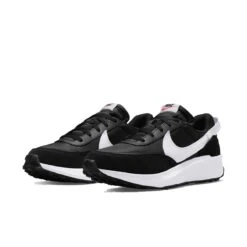 Nike Herren Sneaker Waffle Debut Black/white-orange-clear