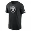 Nike Herren T-Shirt NFL Logo Essential Las Vegas Raiders Black