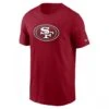 Nike Herren T-Shirt NFL Logo Essential San Francisco 49ers Red