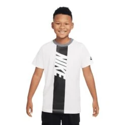 Nike Kinder T-Shirt Amplify White/smoke Grey