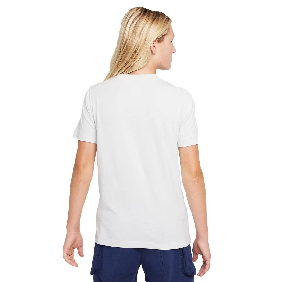 Nike Kinder T-Shirt Sportswear Midnight Photon Dust 2 Nike Kinder T-Shirt Sportswear Midnight Photon Dust – Bild 2