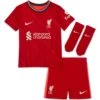 Nike Liverpool FC Babykit Heimtrikot 2021/22 Gym Red/bright Crimson/fossil