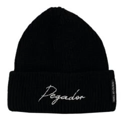 Pegador Knit Beanie Stanton Black White