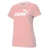 PUMA Damen T-Shirt Amplified Graphic Apricot Blush