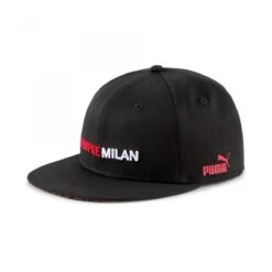 PUMA Snapback Cap Ftbl Culture Flatbrim AC Milan Puma Black-tango Red