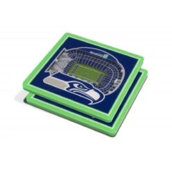 Seattle Seahawks 3DStadiumView Untersetzer 2er Set