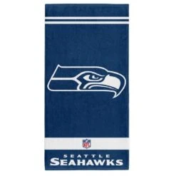 Seattle Seahawks Duschtuch Classic Blau