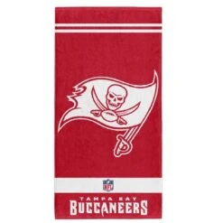 Tampa Bay Buccaneers Duschtuch Class Rot